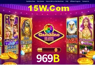 Tela de boas-vindas e lobby de jogos do aplicativo 969B